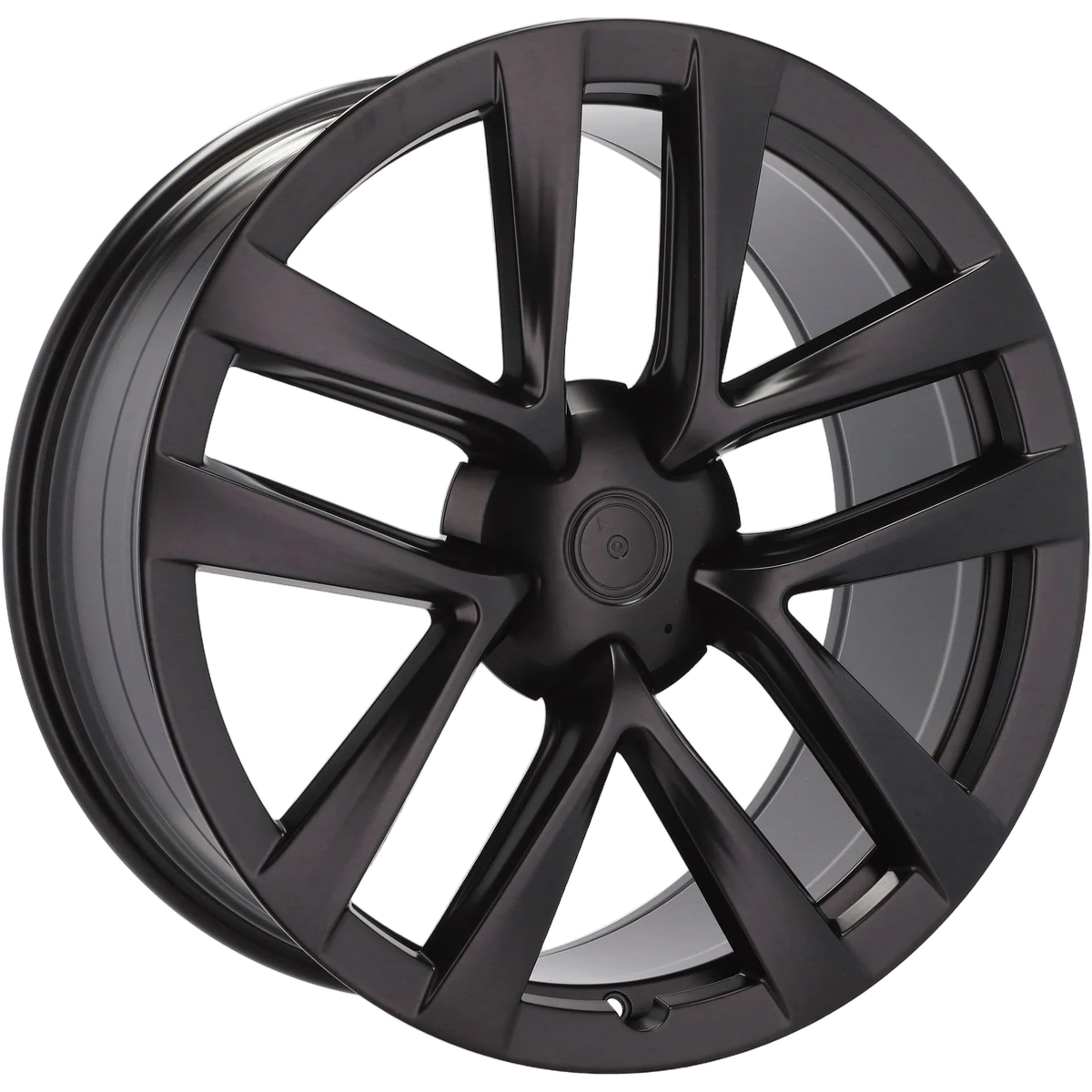 Alu kola pro Tesla YF5591 8.5x19 5x120 ET35 64.1 Black Half Matt | Wheelsup.cz