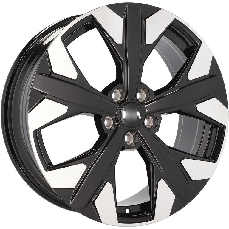 Alu kola pro Kia YF5699 7.5x18 5x114.3 ET51 67.1 Black Polished | Wheelsup.cz