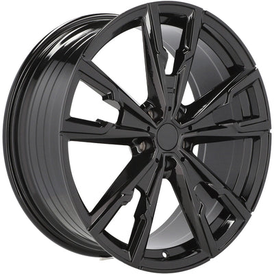 Alu kola pro BMW YF5710 8x20 5x112 ET46 66.6 Black | Wheelsup.cz