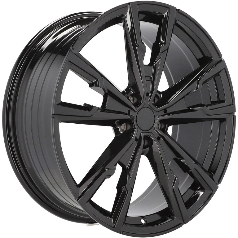 Alu kola pro BMW YF5710 8x20 5x112 ET46 66.6 Black | Wheelsup.cz