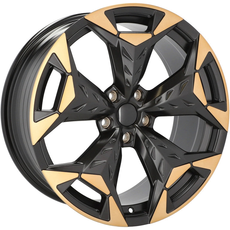 Alu kola pro Cupra YF5717 8.5x19 5x112 ET38 57.1 Black Polished Half Matt Cooper