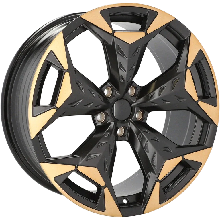 Alu kola pro Cupra YF5717 8x18 5x112 ET38 57.1 Black Polished Half Matt Cooper | Wheelsup.cz