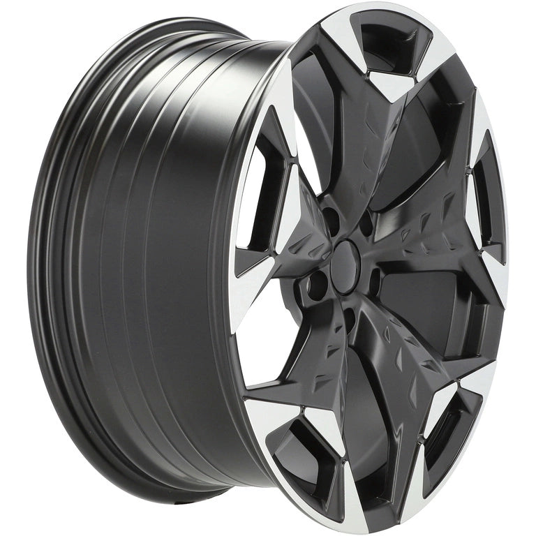 Alu kola pro Cupra YF5717 8.5x19 5x112 ET38 57.1 Black Polished Half Matt | Wheelsup.cz
