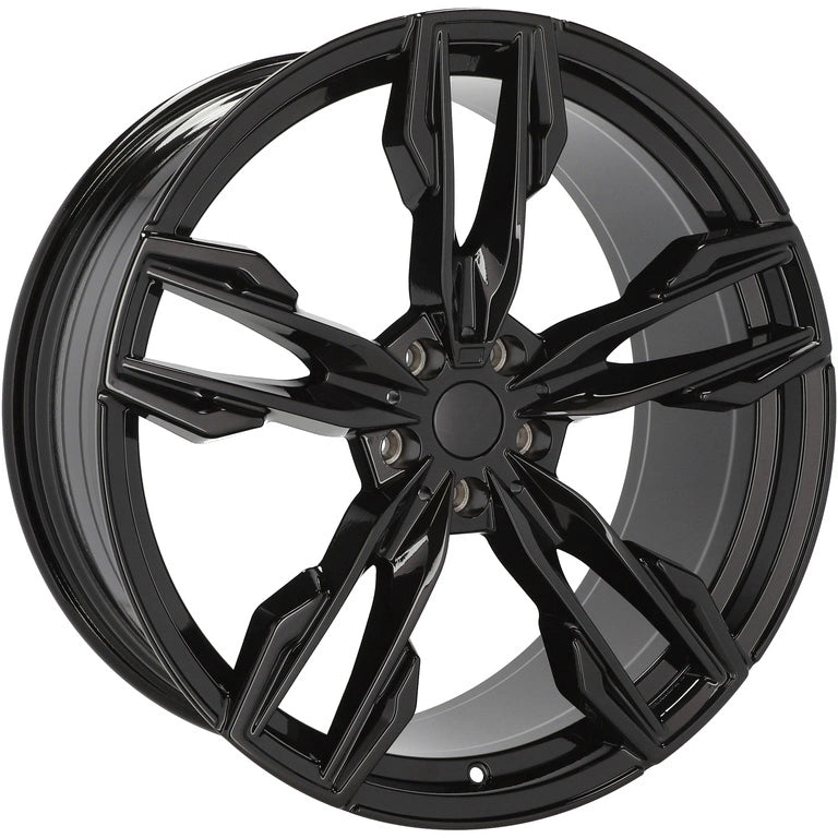 Alu kola pro BMW YF5718 8.5x21 5x112 ET30 66.6 Black | Wheelsup.cz