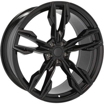 Alu kola pro BMW YF5718 8x20 5x112 ET27 66.6 Black | Wheelsup.cz