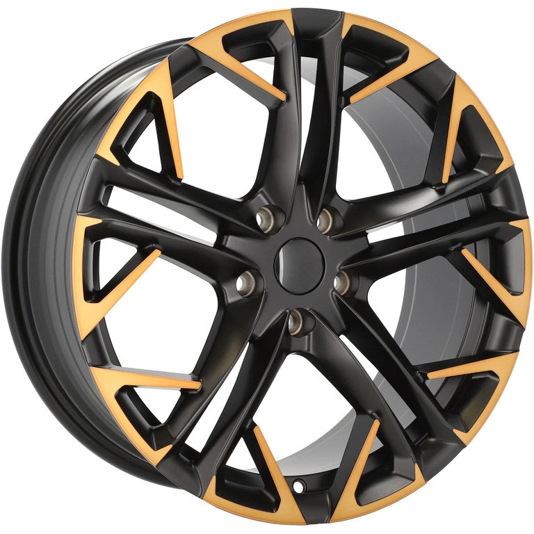 Alu kola pro Cupra YF5719 8x18 5x112 ET38 57.1 Black Polished Half Matt Cooper | Wheelsup.cz