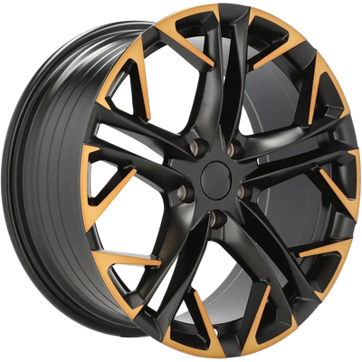 Alu kola pro Cupra YF5719 8x18 5x112 ET38 57.1 Black Polished Half Matt Cooper | Wheelsup.cz