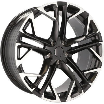Alu kola pro Cupra YF5719 8x18 5x112 ET38 57.1 Black Polished Half Matt | Wheelsup.cz