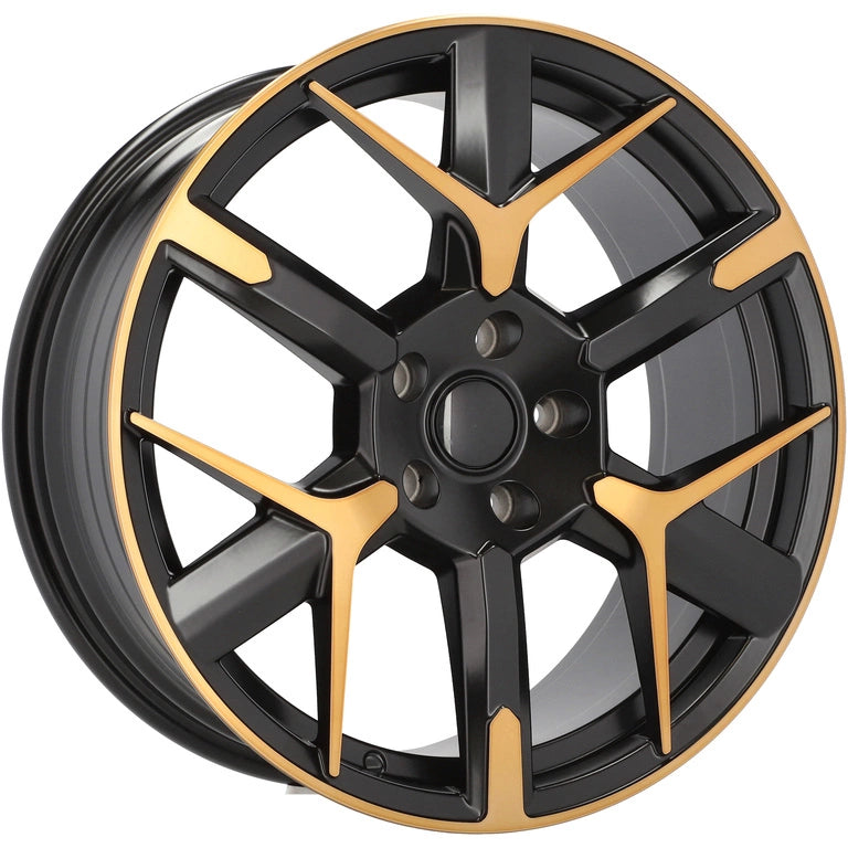 Alu kola pro Cupra YF6147 8x18 5x112 ET40 57.1 Black Polished Half Matt Cooper