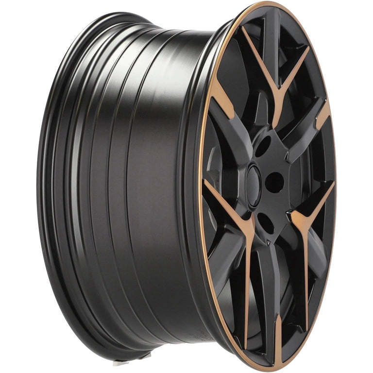 Alu kola pro Cupra YF6147 8x18 5x112 ET40 57.1 Black Polished Half Matt Cooper | Wheelsup.cz