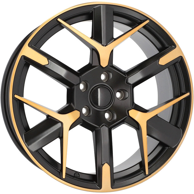 Alu kola pro Cupra YF6147 8x18 5x112 ET40 57.1 Black Polished Half Matt Cooper | Wheelsup.cz