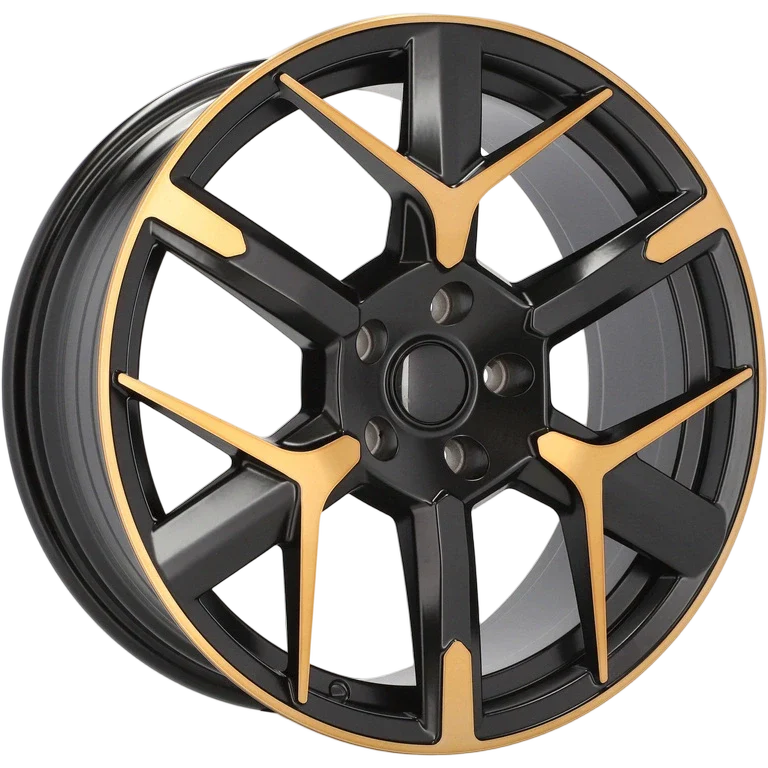 Alu kola pro Cupra YF6147 8x18 5x112 ET40 57.1 Black Polished Half Matt Cooper | Wheelsup.cz