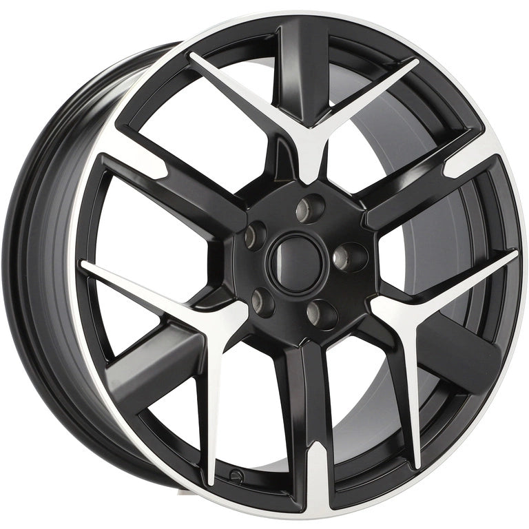 Alu kola pro Cupra YF6147 8x18 5x112 ET40 57.1 Black Polished Half Matt | Wheelsup.cz