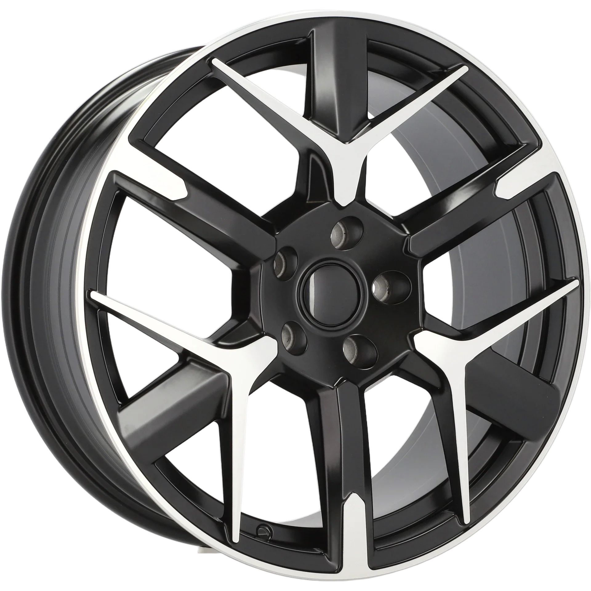 Alu kola pro Cupra YF6147 8x19 5x112 ET40 57.1 Black Polished Half Matt | Wheelsup.cz