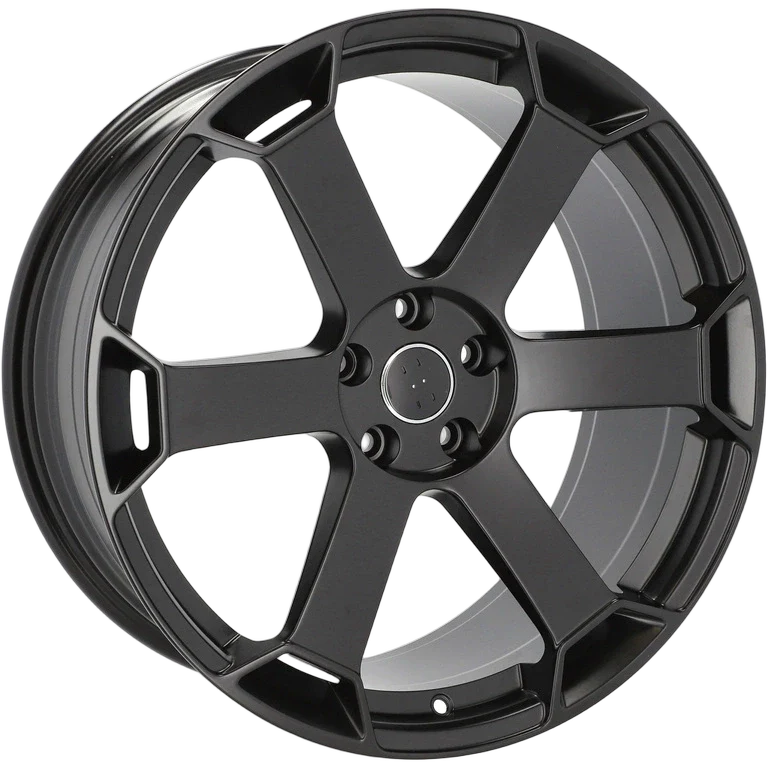 Alu kola pro Audi YF6149 10x22 5x112 ET25 66.6 Black Matt | Wheelsup.cz