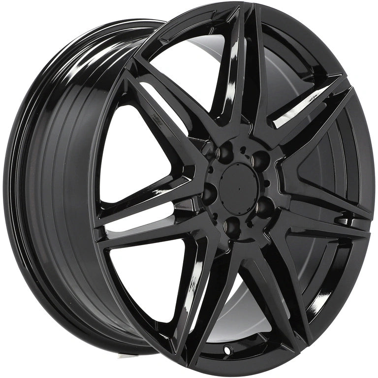 Alu kola pro Mercedes YF7075 8x19 5x112 ET52 66.6 Black | Wheelsup.cz