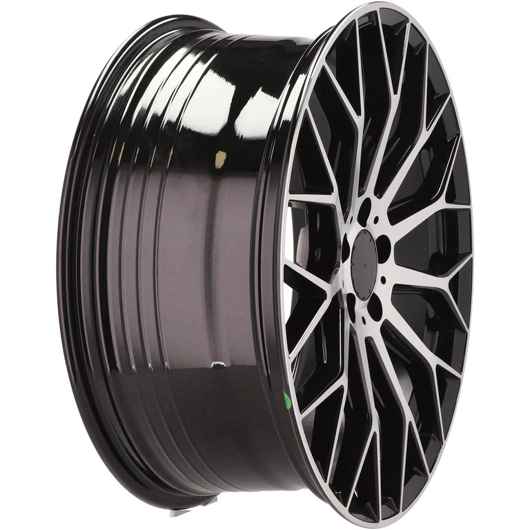 Alu kola pro Mercedes YS1180 8x18 5x112 ET43 66.6 Black Polished | Wheelsup.cz