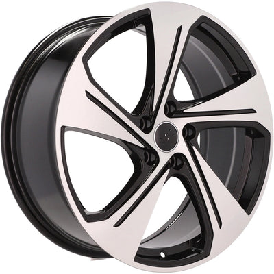 Alu kola pro Audi YS1270 8x19 5x112 ET49 57.1 Black Polished | Wheelsup.cz