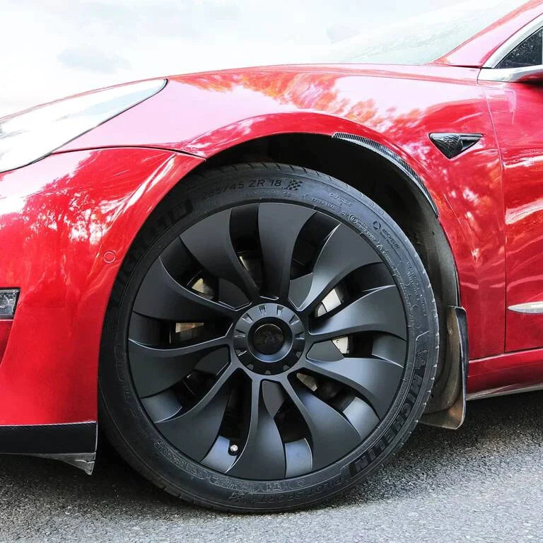 Alu kola pro Tesla YS214 9.5x19 5x114.3 ET45 Black Half Matt