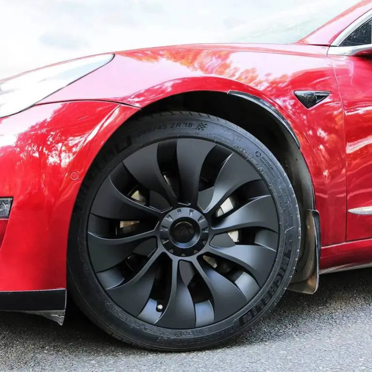 Alu kola pro Tesla YS214 8.5x19 5x114.3 ET38 64.1 Black Half Matt | Wheelsup.cz
