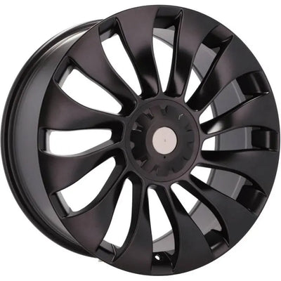 Alu kola pro Tesla YS214 8.5x19 5x114.3 ET38 64.1 Black Half Matt | Wheelsup.cz
