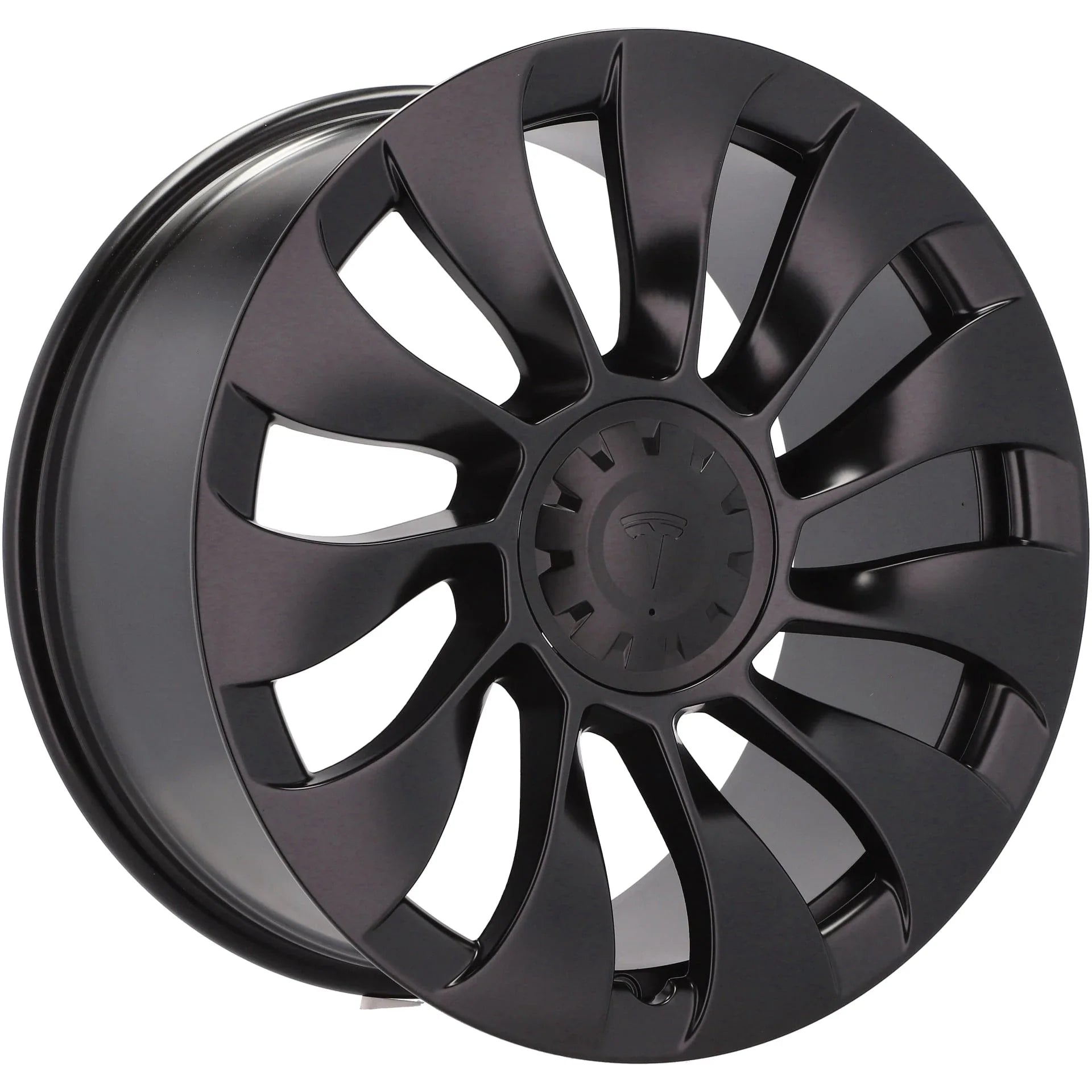 Alu kola pro Tesla YS214 9.5x21 5x114.3 ET40 64.1 Black Half Matt