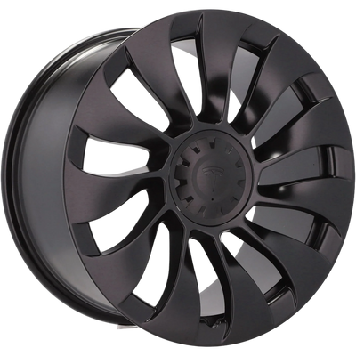 Alu kola pro Tesla YS214 8.5x19 5x114.3 ET38 64.1 Black Half Matt | Wheelsup.cz
