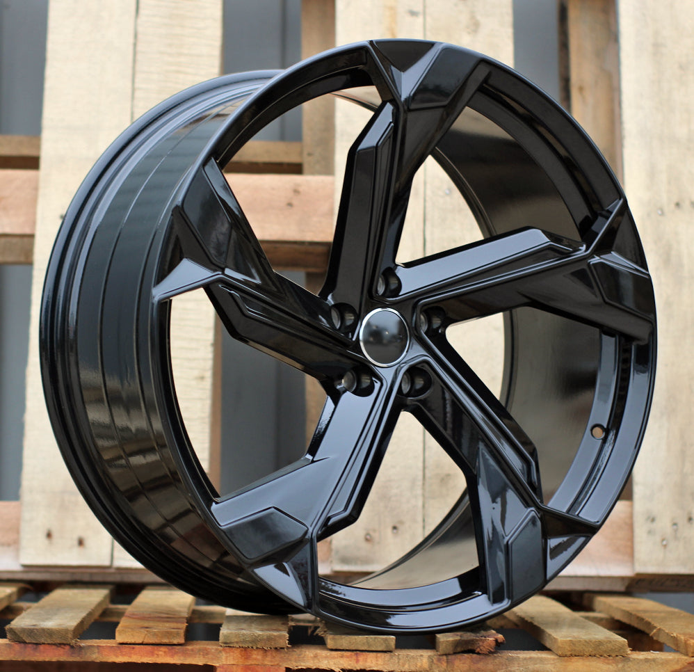 Alu kola pro Audi Y1201 9.5x22 5x112 ET26 66.6 Black