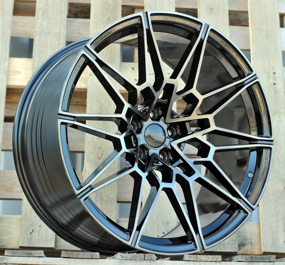 Alu kola pro BMW IN3650F 10.5x21 5x112 ET20 66.6 Black & Tinted Face