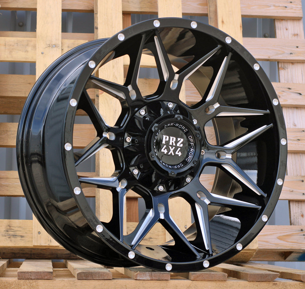 Alu kola pro Offroad B1956 10x20 8x165.1 ET 121.3 Black