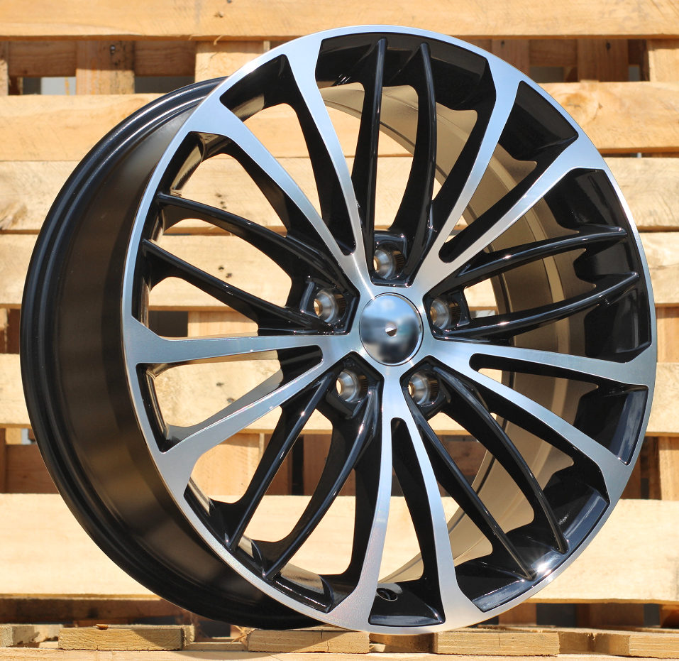 Alu kola pro Toyota L1952 8x18 5x114.3 ET50 Black Polished