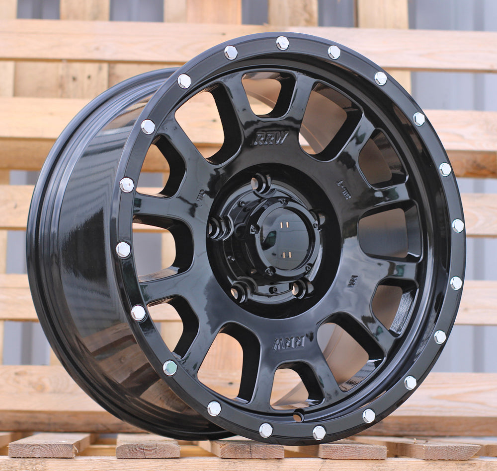 Alu kola pro Offroad JT034 9x18 5x150 ET18 110.1 Black