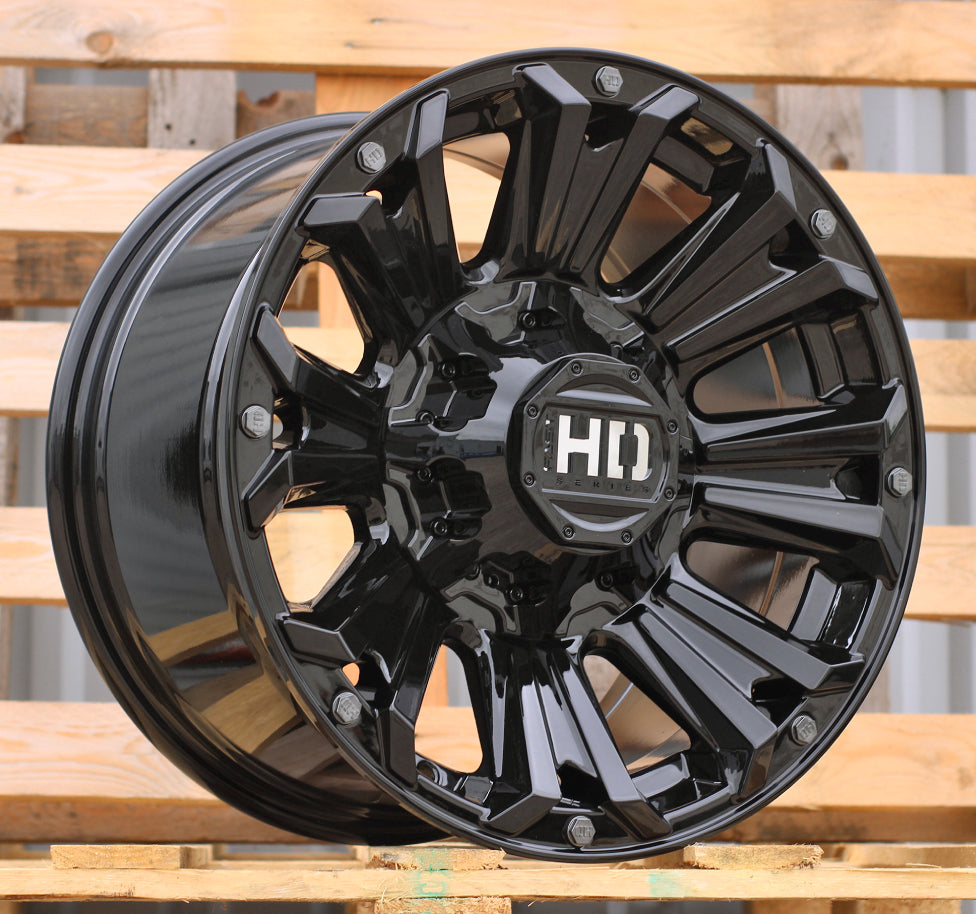 Alu kola pro Offroad B1658 9x17 8x165.1 ET20  Black