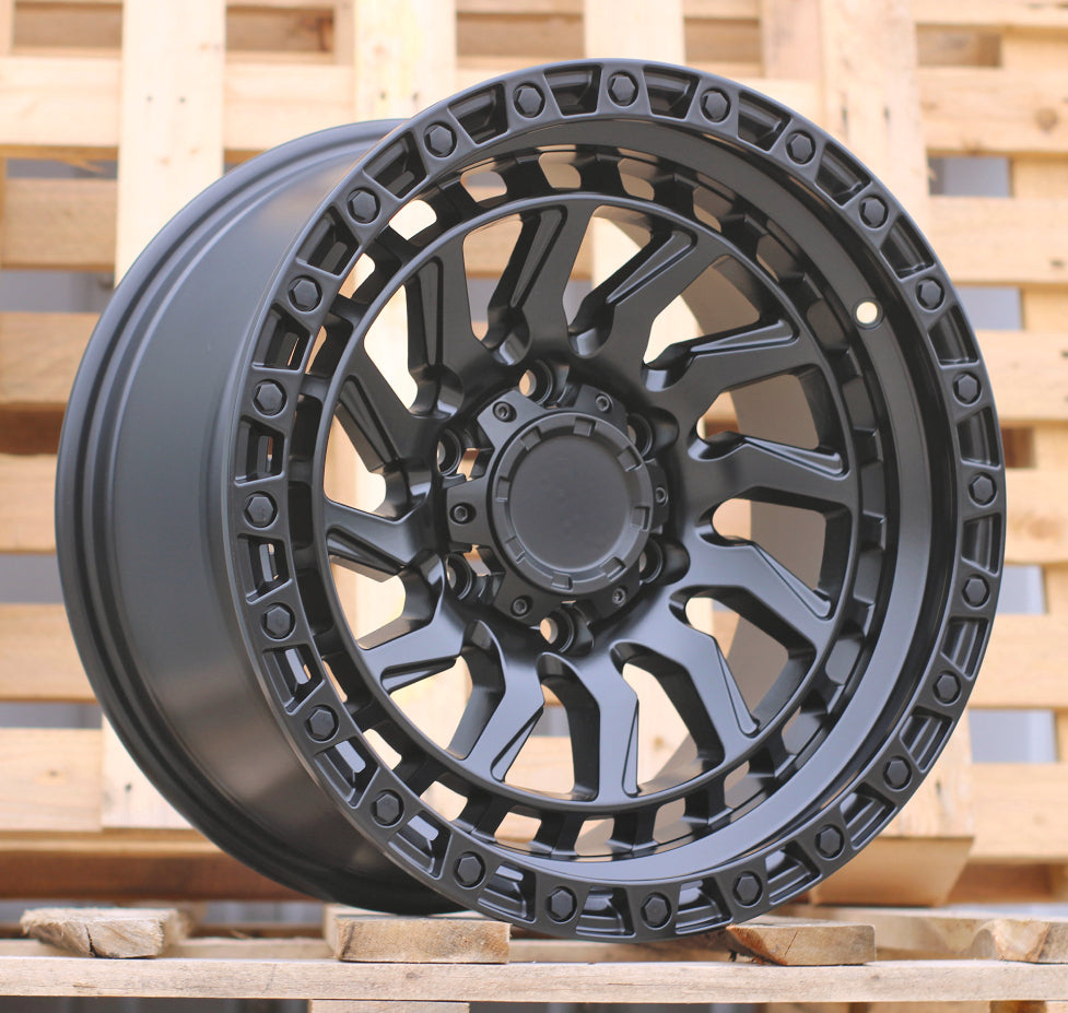 Alu kola pro Offroad H973D 9x17 6x139.7 ET0 110.1 Black Matt | Wheelsup.cz