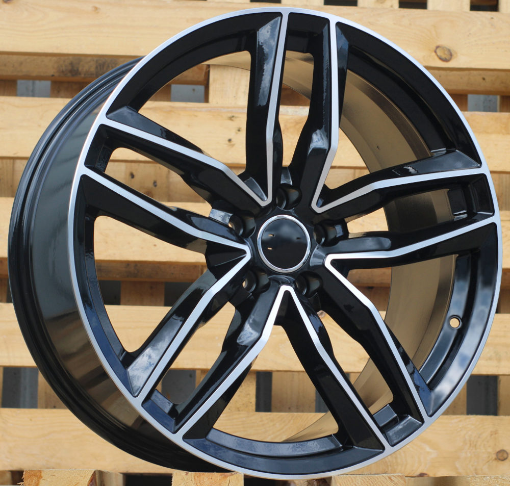 Alu kola pro Audi BK690 9x20 5x112 ET35 Black Polished