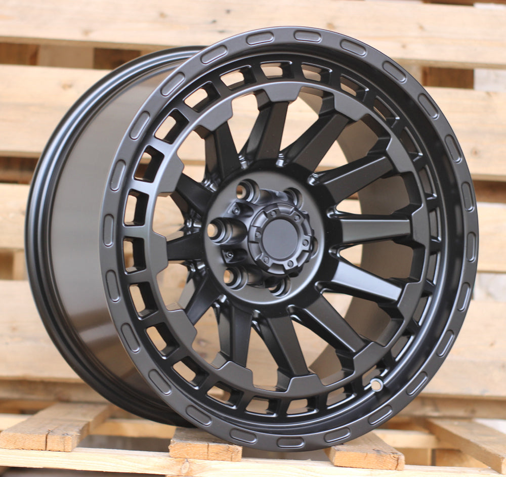 Alu kola pro Offroad JT194 9x17 6x114.3 ET10 66.1 Black Matt