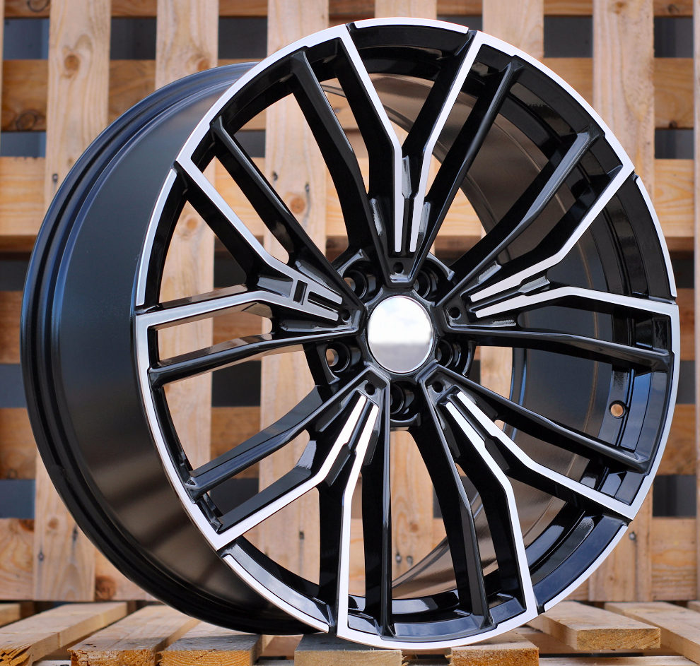 Alu kola pro BMW B5964 8.5x20 5x120 ET35 Black Polished