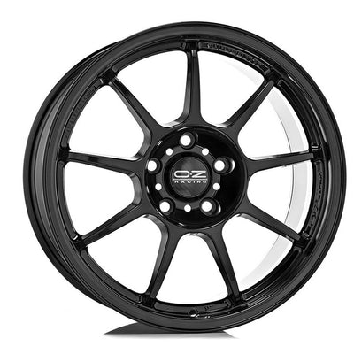 Alu kola OZ ALLEGGERITA HLT 5F 8.5x18 5x114.3 ET55 Gloss Black | Wheelsup.cz