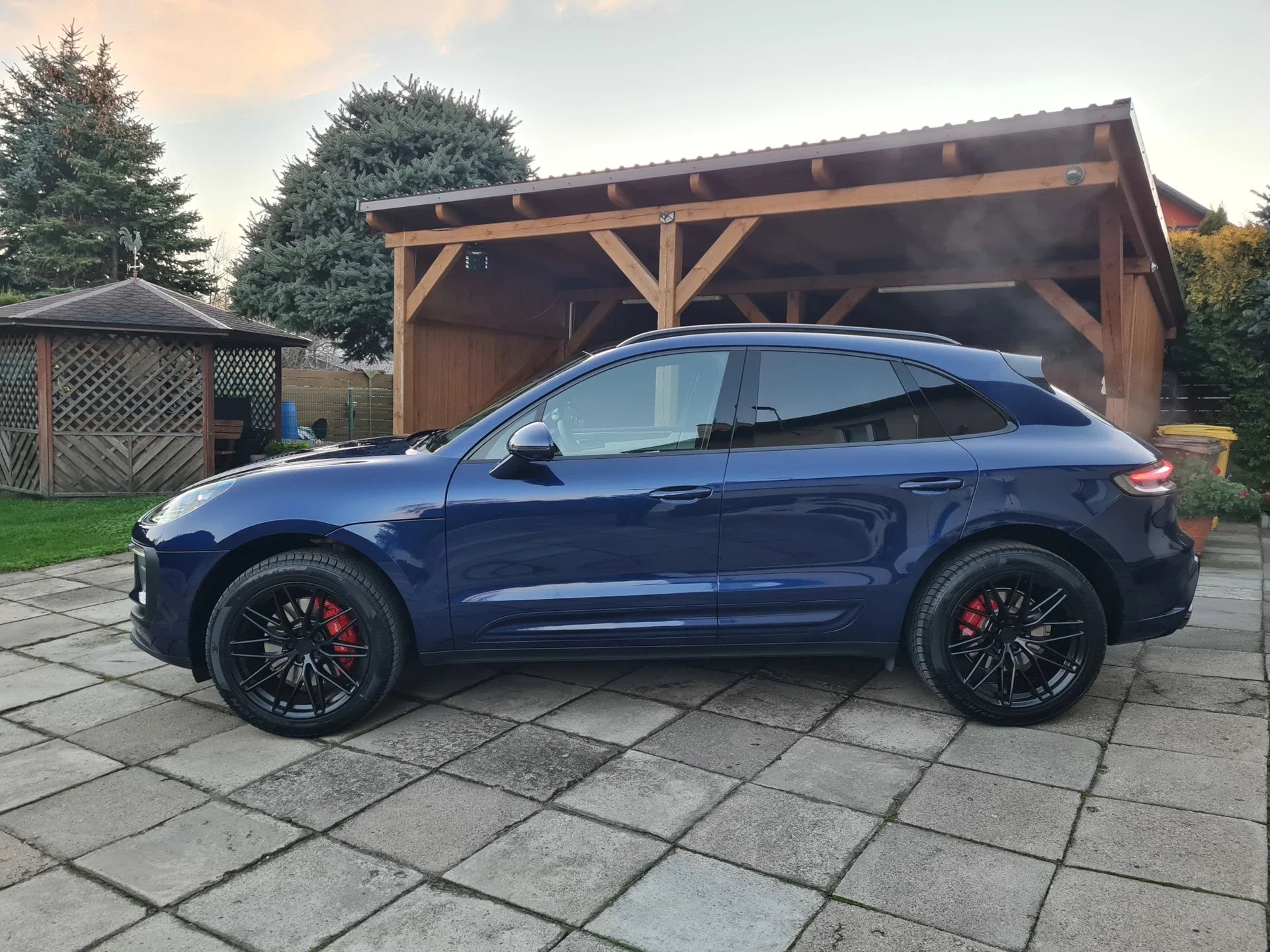 Alu kola pro Porsche 3S1067 9x20 5x112 ET26 66.6 Black Half Matt | Wheelsup.cz
