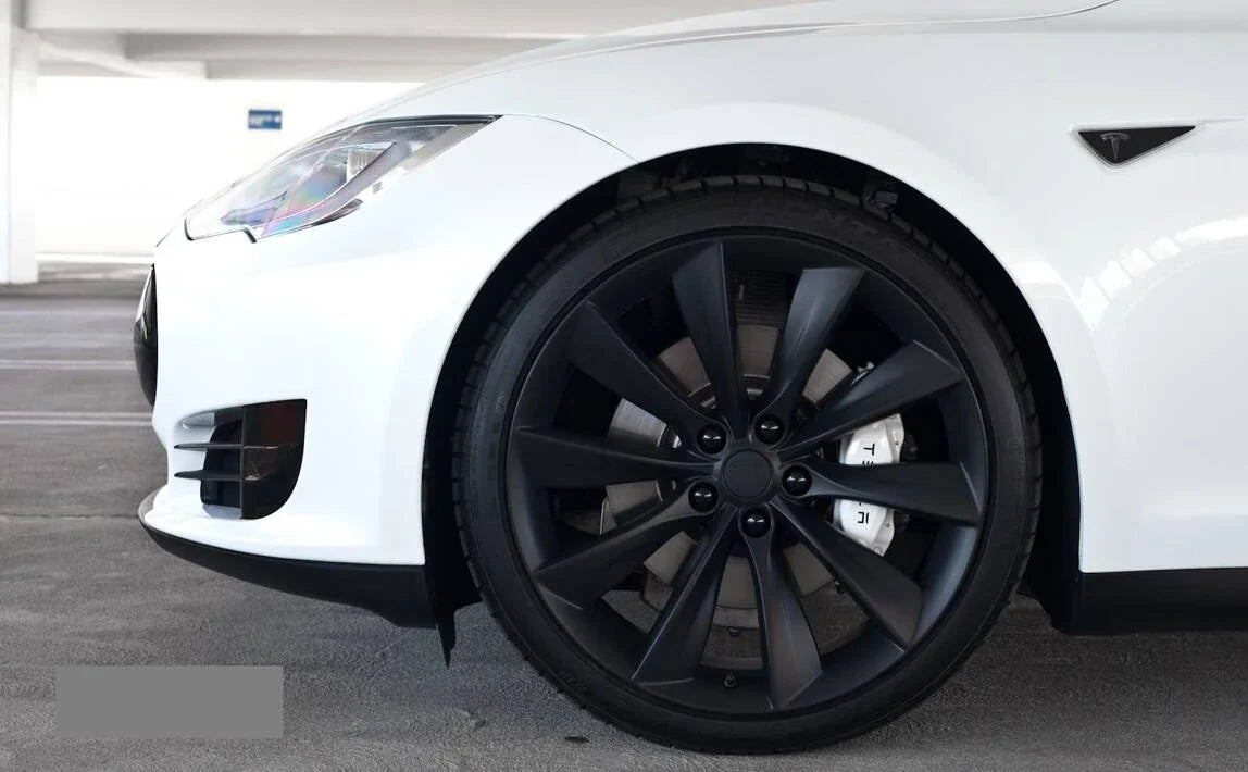 Alu kola pro Tesla 3S209 8.5x18 5x114.3 ET40 64.1 Black Half Matt | Wheelsup.cz