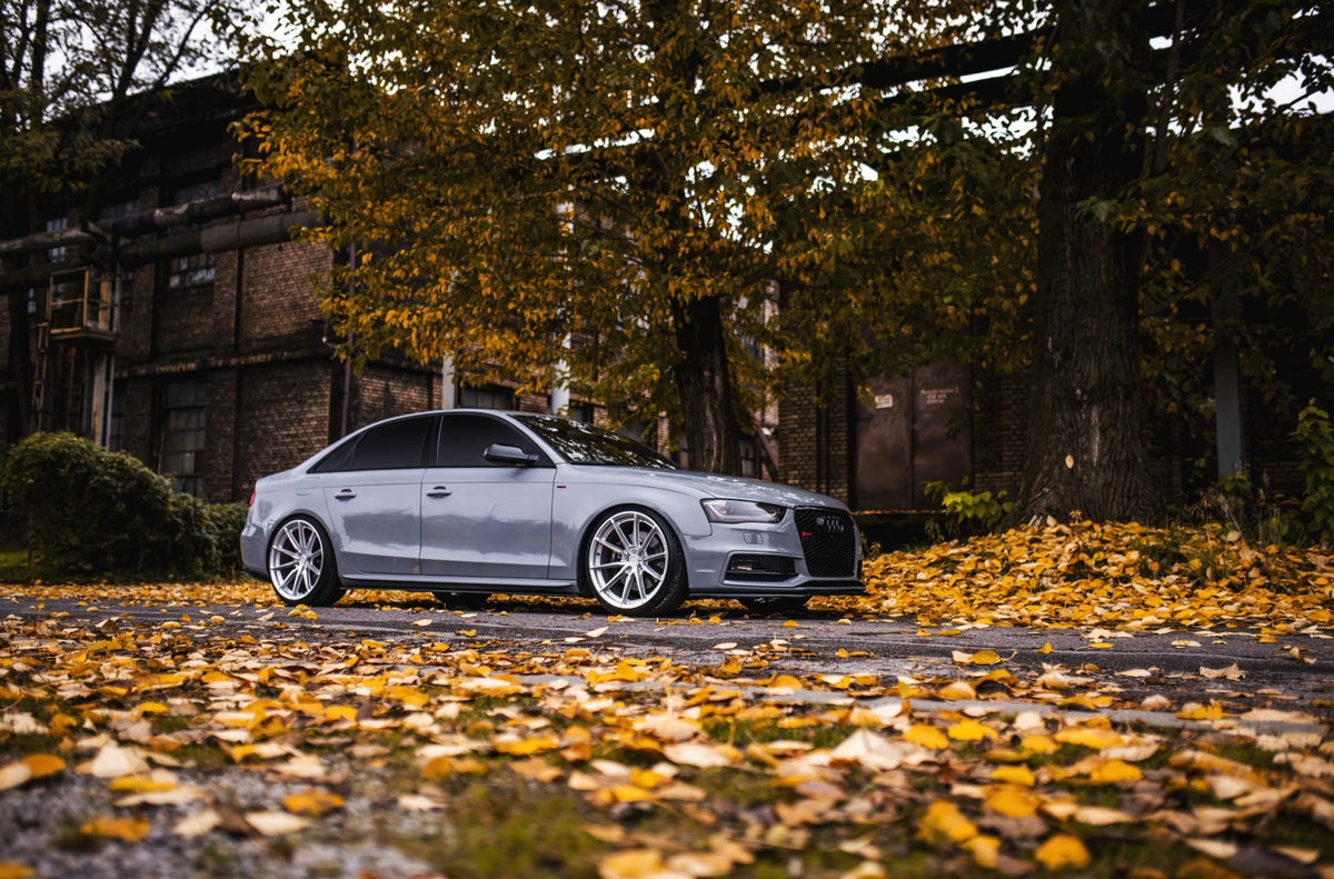 Alu kola Audi A4 S4 RS4 Japan Racing JR37 Silver Machined Face