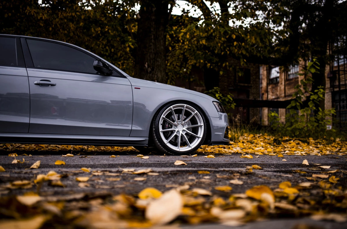 Alu kola Audi A4 S4 RS4 Japan Racing JR37 Silver Machined Face