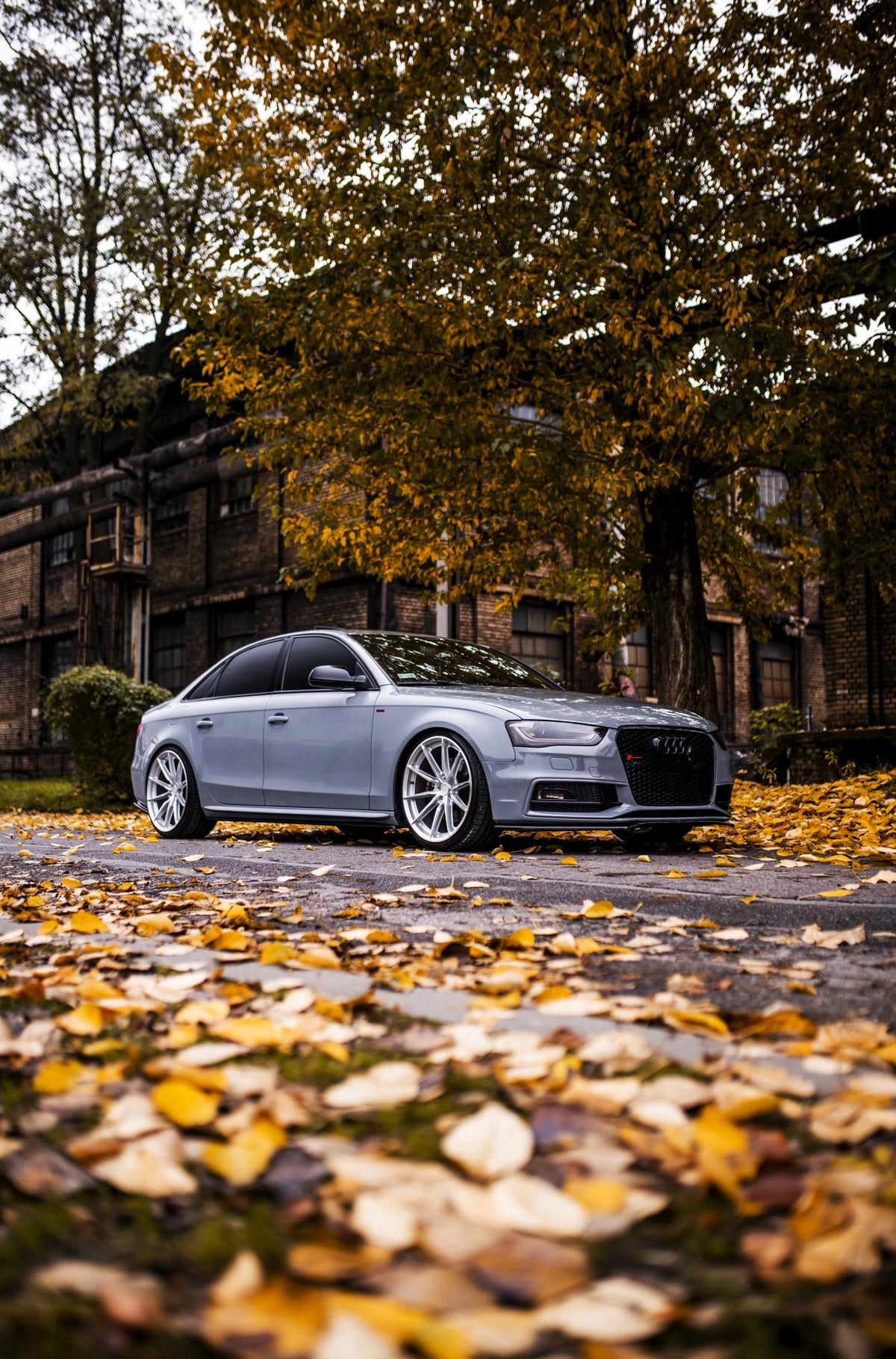 Alu kola Audi A4 S4 RS4 Japan Racing JR37 Silver Machined Face