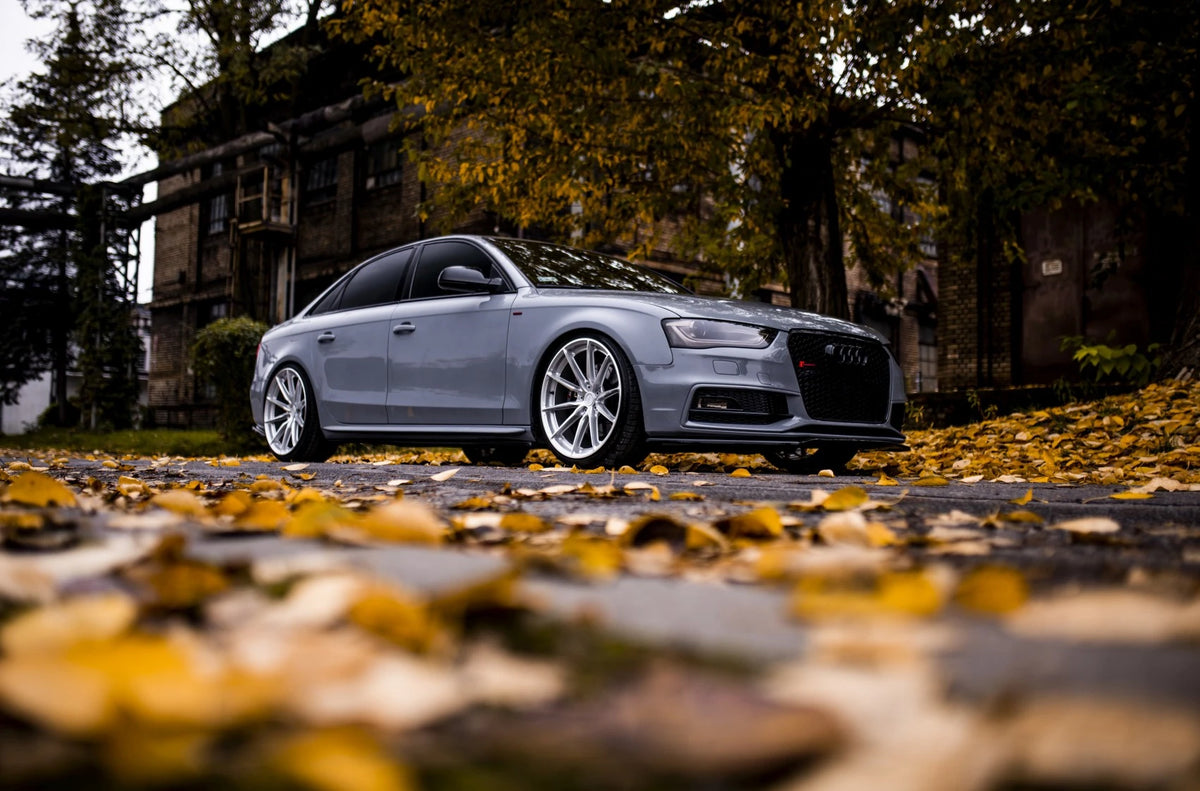 Alu kola Audi A4 S4 RS4 Japan Racing JR37 Silver Machined Face