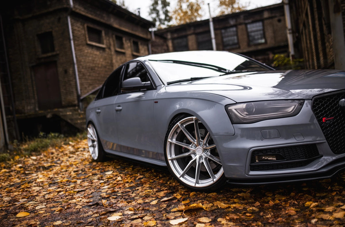 Alu kola Audi A4 S4 RS4 Japan Racing JR37 Silver Machined Face
