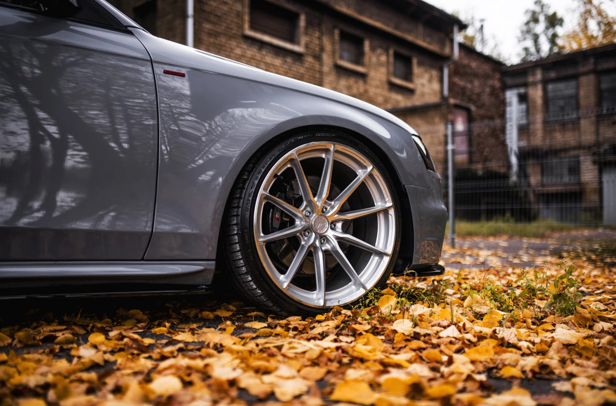Alu kola Audi A4 S4 RS4 Japan Racing JR37 Silver Machined Face
