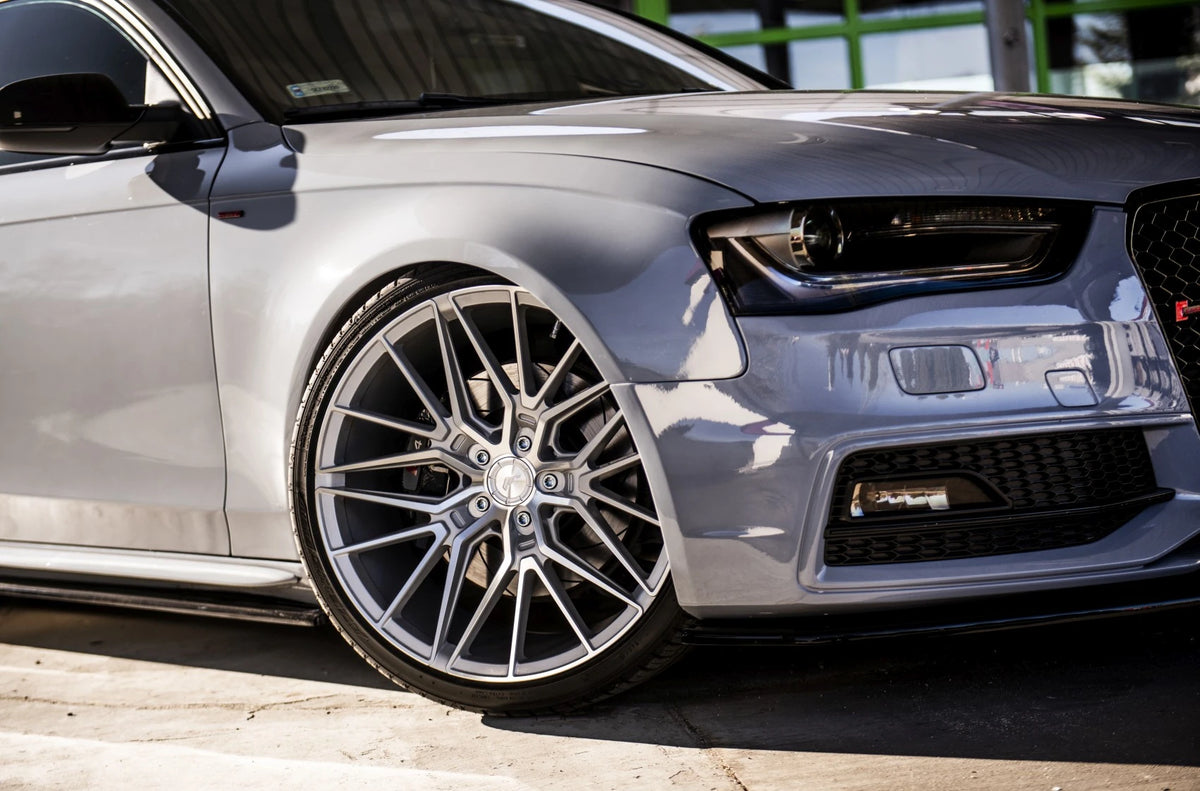 Alu kola Audi A4 S4 RS4 Japan Racing JR38 Silver Machined Face