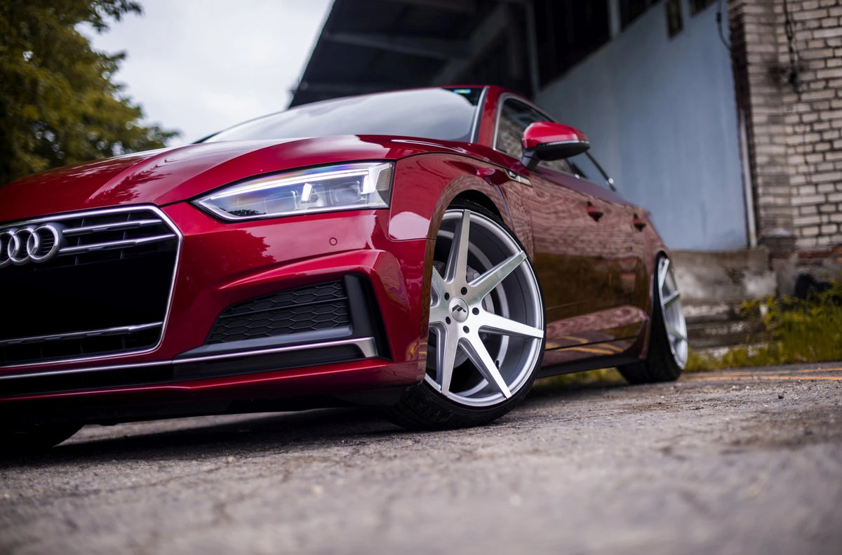 Alu kola Audi A5 S5 RS5 Japan Racing JR20 Silver Machined Face