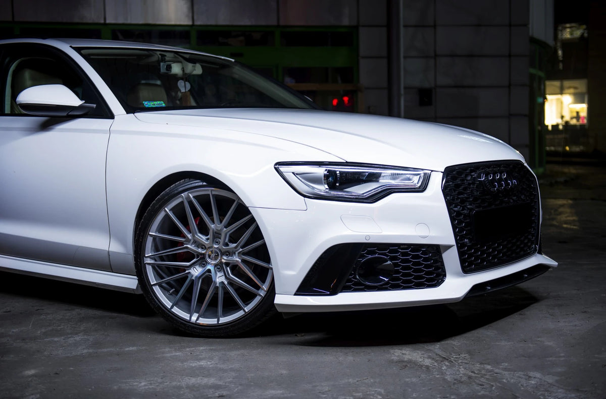 Alu kola Audi A6 S6 RS6 Japan Racing JR38 Silver Machined Face