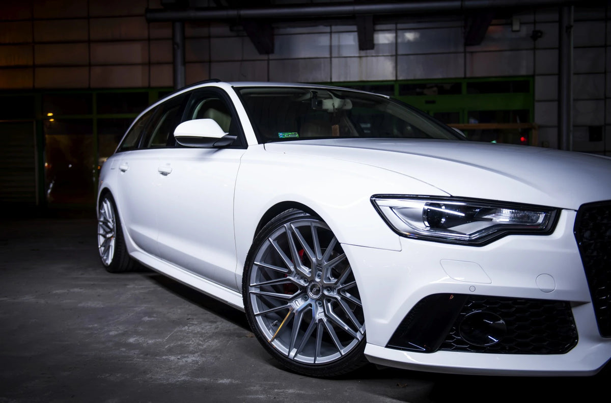 Alu kola Audi A6 S6 RS6 Japan Racing JR38 Silver Machined Face